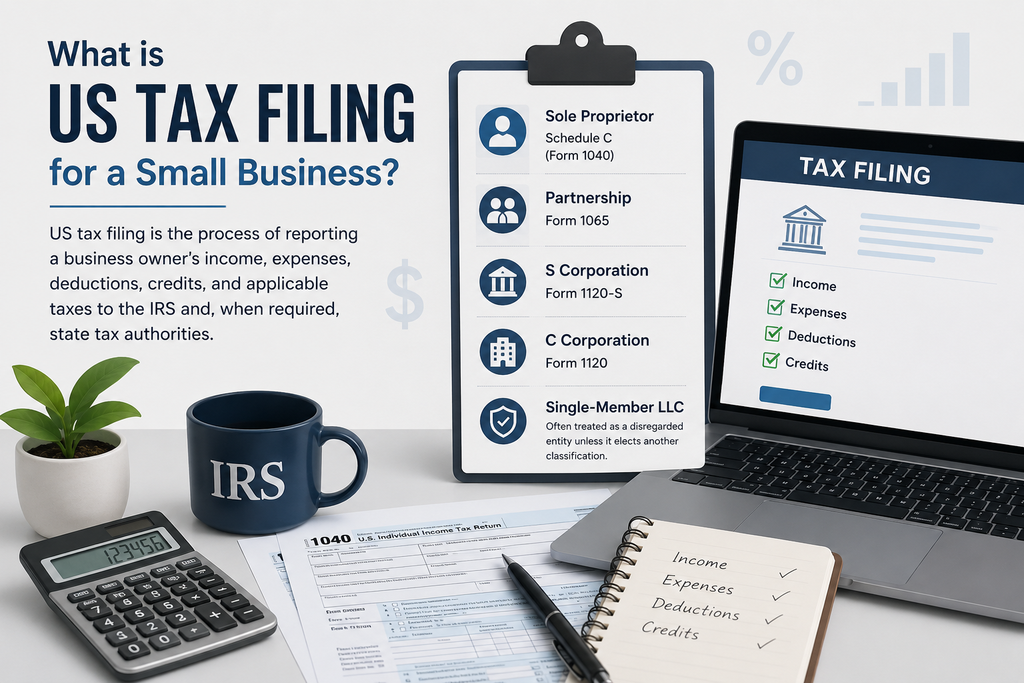 US tax filing for small business