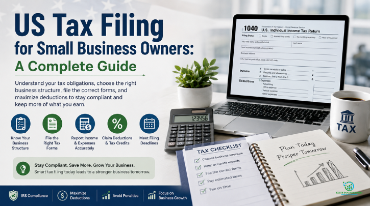 US tax filing for small business owners